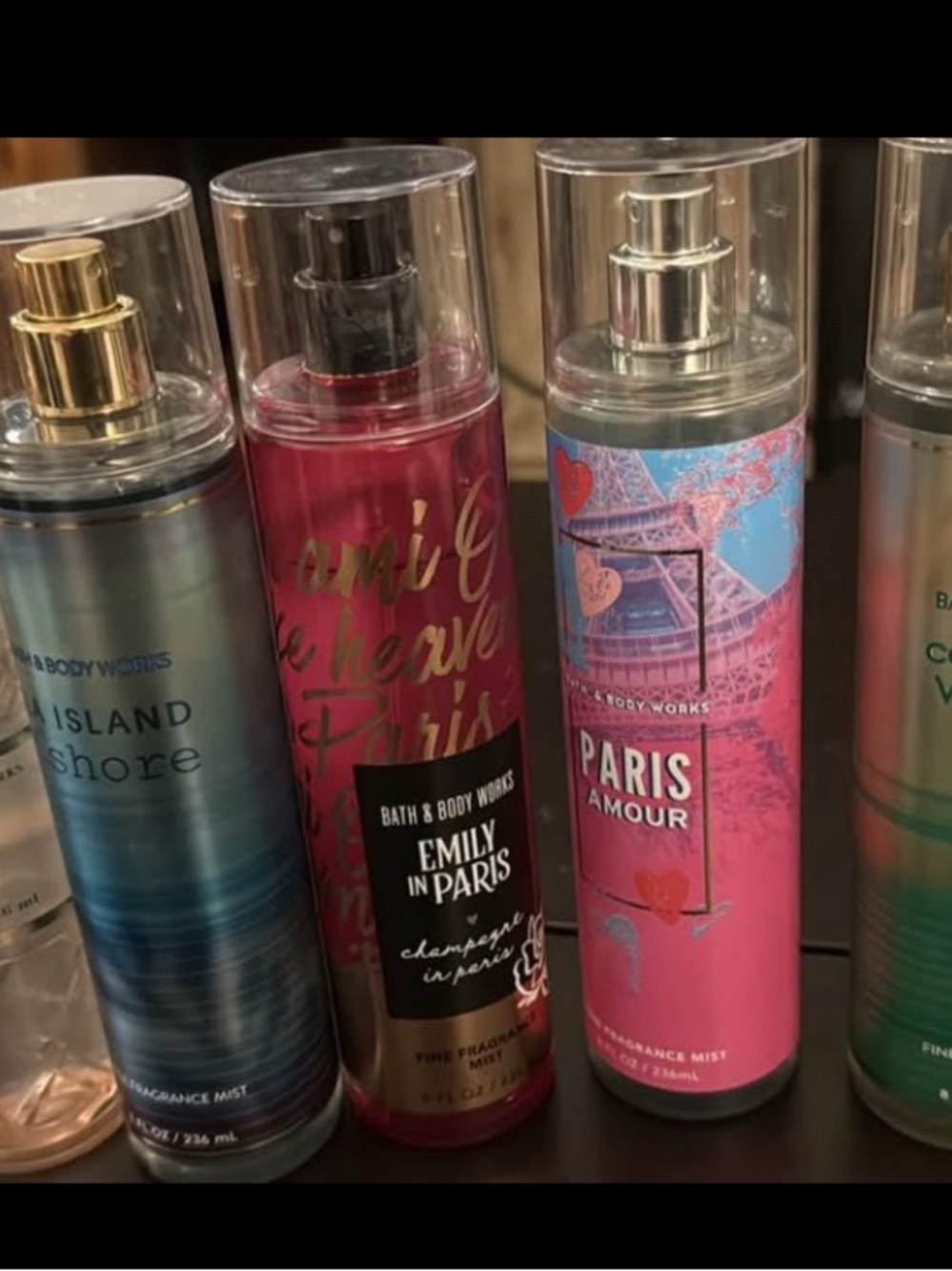 Bath & Body Works Fragrance Mists Bundle